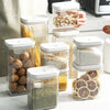 Food Storage Container Airtight Jars for Bulk Cereals Pasta Box With Lid
