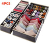 4Pcs Drawer Underwear Organizer, Organizers and Storage Bins for Storing Bra Lingerie and so on